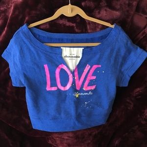Abercrombie & Fitch Cropped Sweatshirt